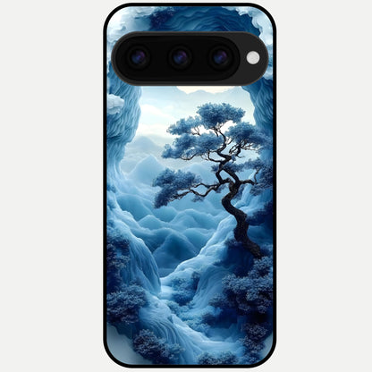  Frozen Serenity Gate Glass Case For Google Pixel 11 Pro back cover – full design glossy printed glass finish