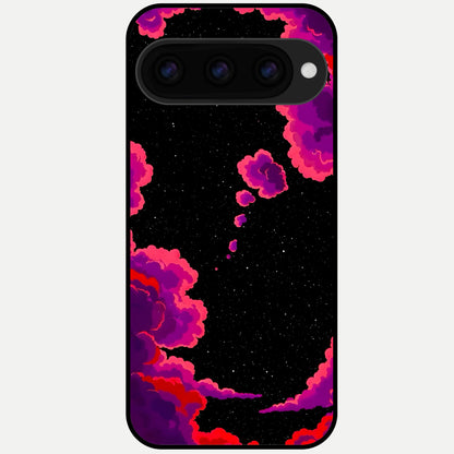  Galaxy Dream Frame Glass Case For Google Pixel 11 Pro back cover – full design glossy printed glass finish
