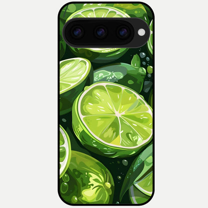  Green Kawasaki Glass Case For Google Pixel 11 Pro back cover – full design glossy printed glass finish