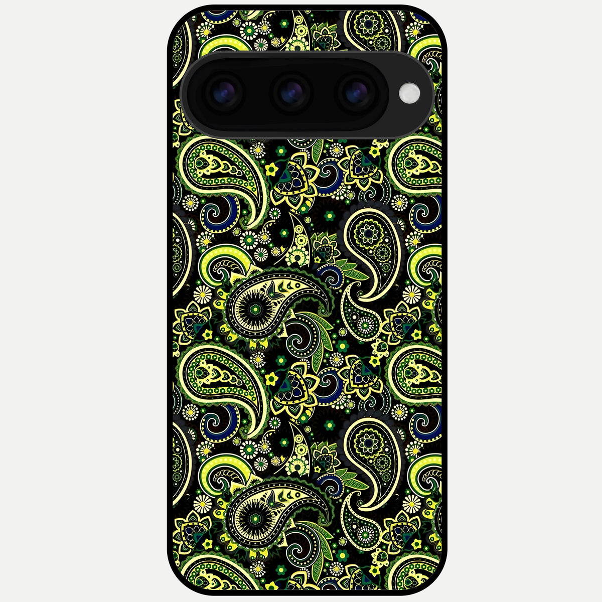  Green Lemon Glass Case For Google Pixel 11 Pro back cover – full design glossy printed glass finish