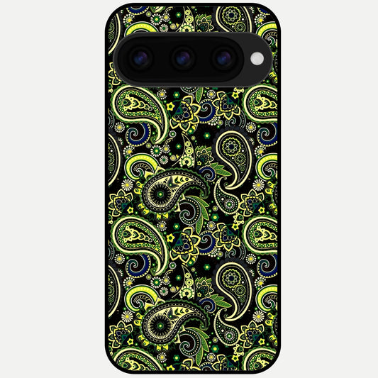  Green Lemon Glass Case For Google Pixel 11 Pro back cover – full design glossy printed glass finish