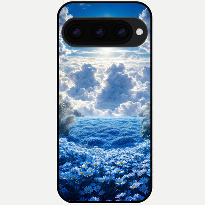  Heavenly Daisy Horizon Glass Case For Google Pixel 11 Pro back cover – full design glossy printed glass finish
