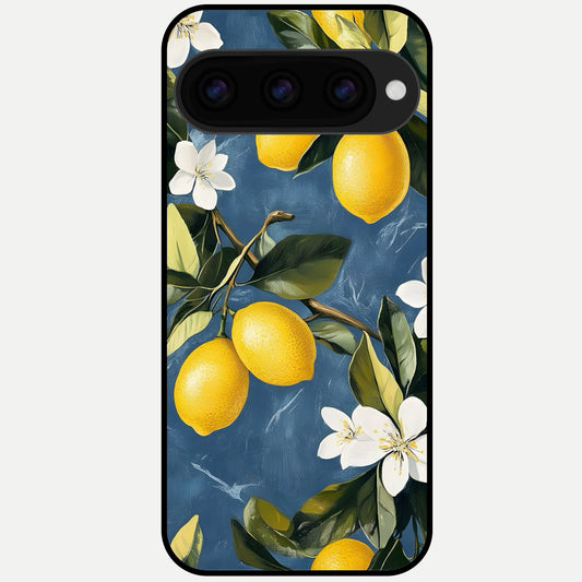 Lemon Dream Garden Glass Case For Google Pixel 11 Pro back cover – full design glossy printed glass finish