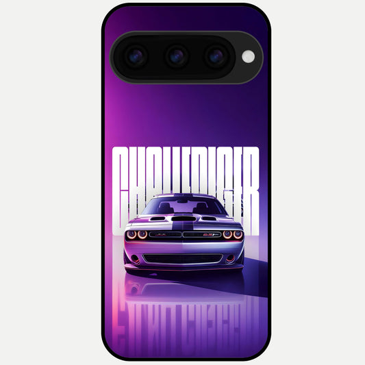  Midnight Muscle Ride Glass Case For Google Pixel 11 Pro back cover – full design glossy printed glass finish