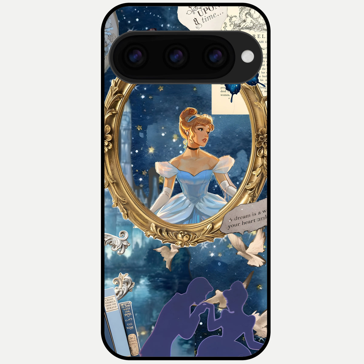  Midnight Queen Glass Case For Google Pixel 11 Pro back cover – full design glossy printed glass finish