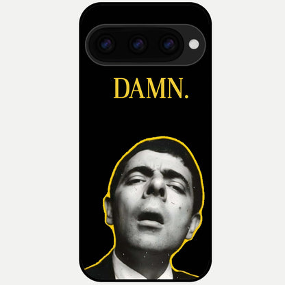  Mr Bean Damn Glass Case For Google Pixel 11 Pro back cover – full design glossy printed glass finish