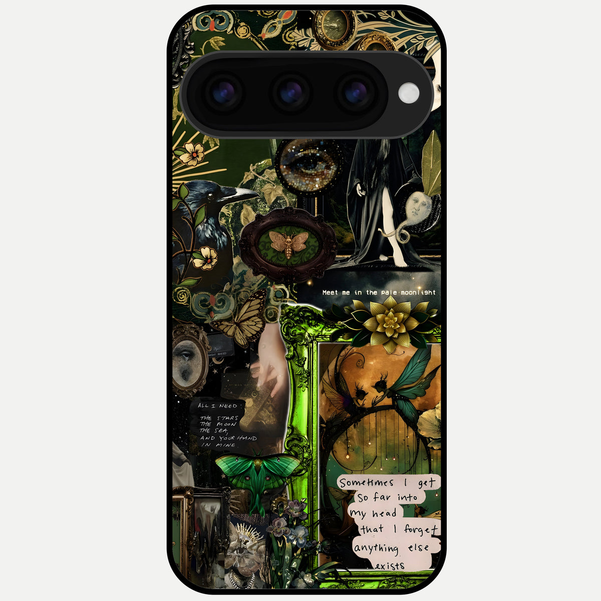  Mystic Woods Secret Glass Case For Google Pixel 11 Pro back cover – full design glossy printed glass finish