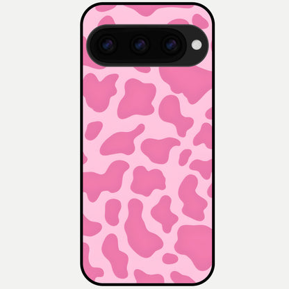  Pinkish Scenery Glass Case For Google Pixel 11 Pro back cover – full design glossy printed glass finish