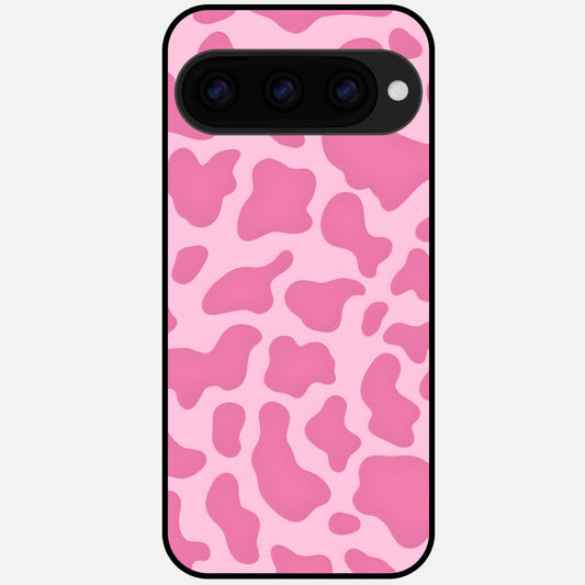  Pinkish Scenery Glass Case For Google Pixel 11 Pro back cover – full design glossy printed glass finish
