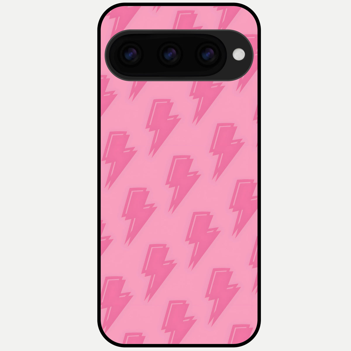  Pink Moo Magic Glass Case For Google Pixel 11 Pro back cover – full design glossy printed glass finish