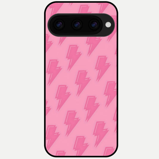  Pink Moo Magic Glass Case For Google Pixel 11 Pro back cover – full design glossy printed glass finish