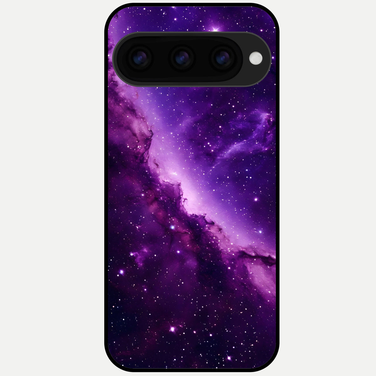  Purple Shade Sky Glass Case For Google Pixel 11 Pro back cover – full design glossy printed glass finish