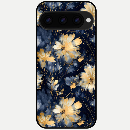  Royal Petal Dream Glass Case For Google Pixel 11 Pro back cover – full design glossy printed glass finish
