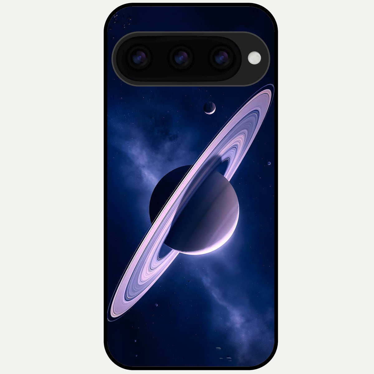  Saturn Ring Mystique Glass Case For Google Pixel 11 Pro back cover – full design glossy printed glass finish