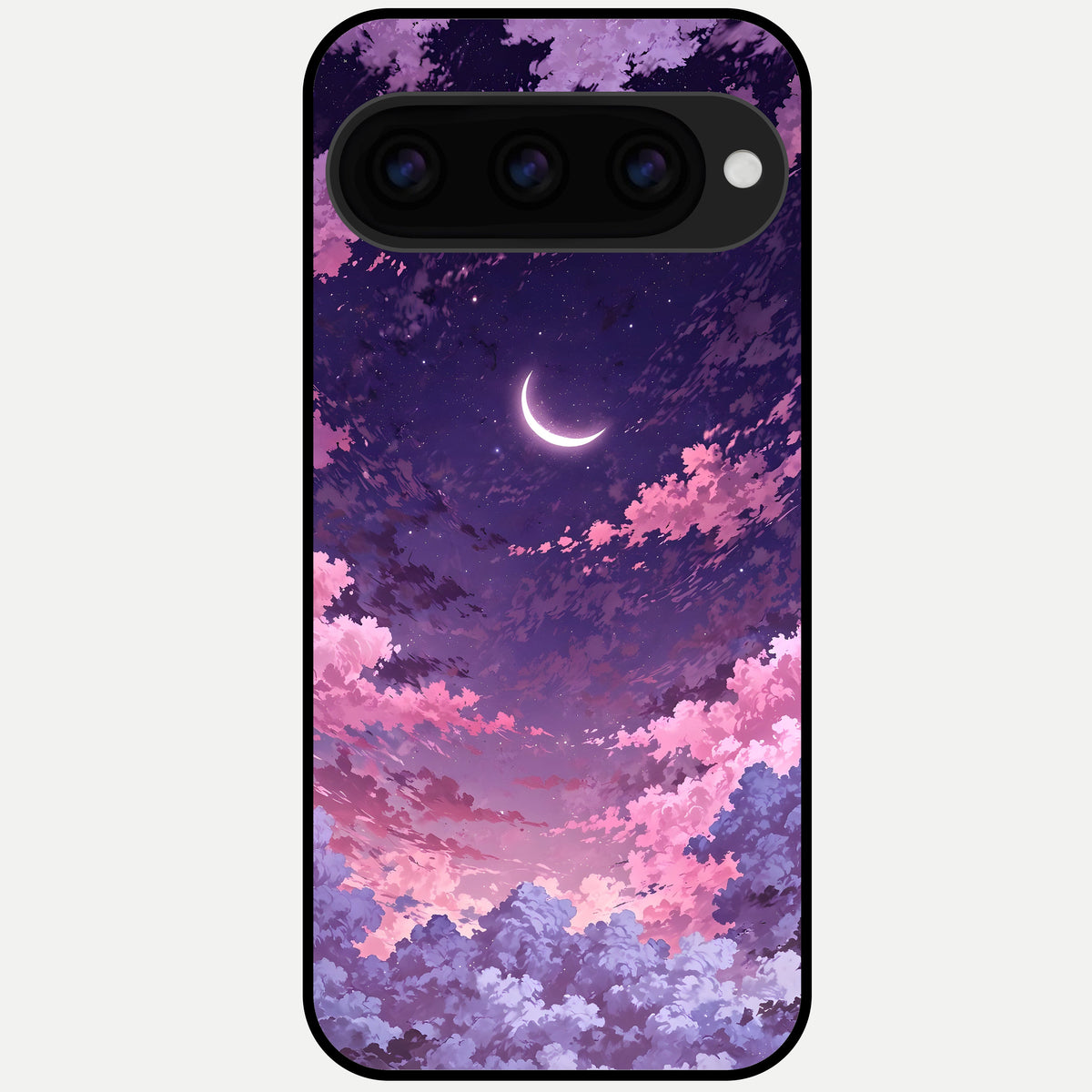  Sky Drift Clouds Glass Case For Google Pixel 11 Pro back cover – full design glossy printed glass finish