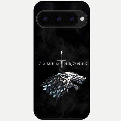  Throne Wolf Legacy Glass Case For Google Pixel 11 Pro back cover – full design glossy printed glass finish