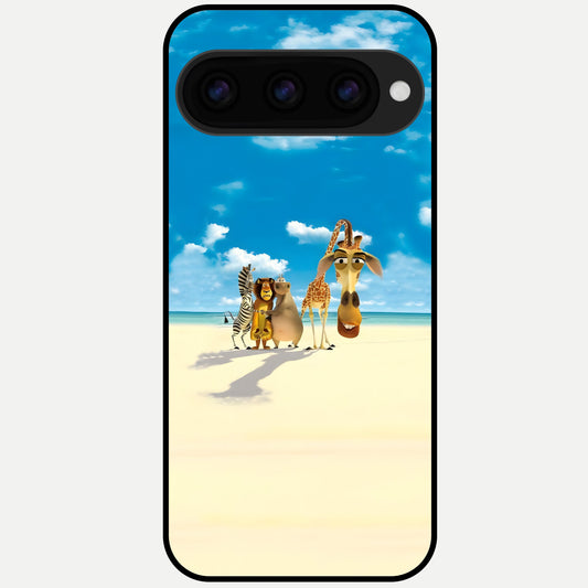  Tropical Fun Squad Glass Case For Google Pixel 11 Pro back cover – full design glossy printed glass finish