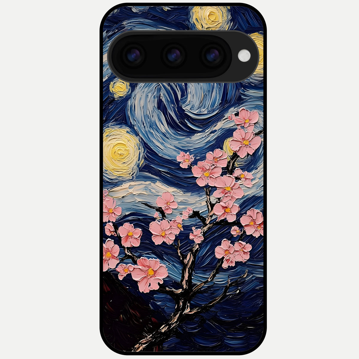  Van Gogh Scenery Glass Case For Google Pixel 11 Pro back cover – full design glossy printed glass finish