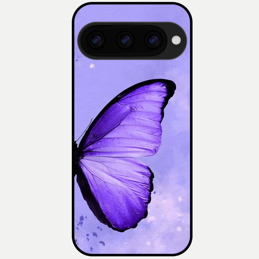  Violet Dream Wing Glass Case For Google Pixel 11 Pro back cover – full design glossy printed glass finish