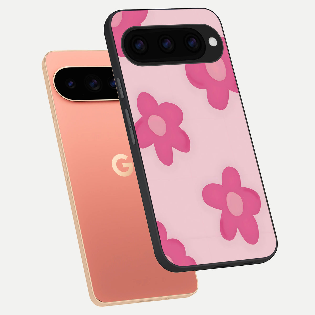  Candy Bloom Dreams phone case For Google Pixel 11 Pro XL showing premium glass back cover with detailed artwork