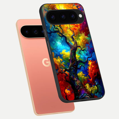  Colorful Soda Bottles phone case For Google Pixel 11 Pro XL showing premium glass back cover with detailed artwork