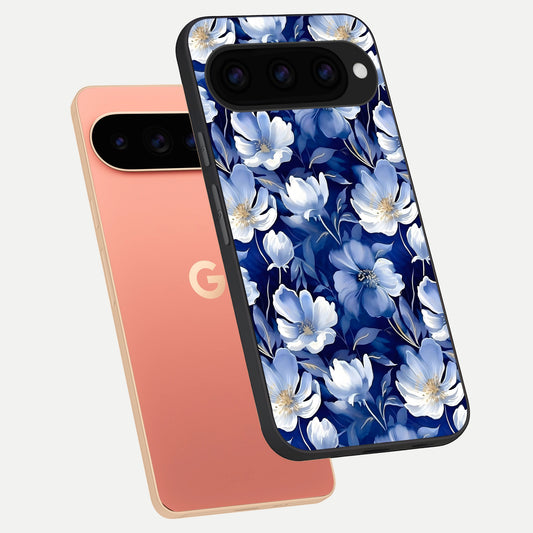  Cute Floral Patterns phone case For Google Pixel 11 Pro XL showing premium glass back cover with detailed artwork