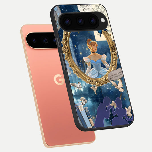  Midnight Queen phone case For Google Pixel 11 Pro XL showing premium glass back cover with detailed artwork