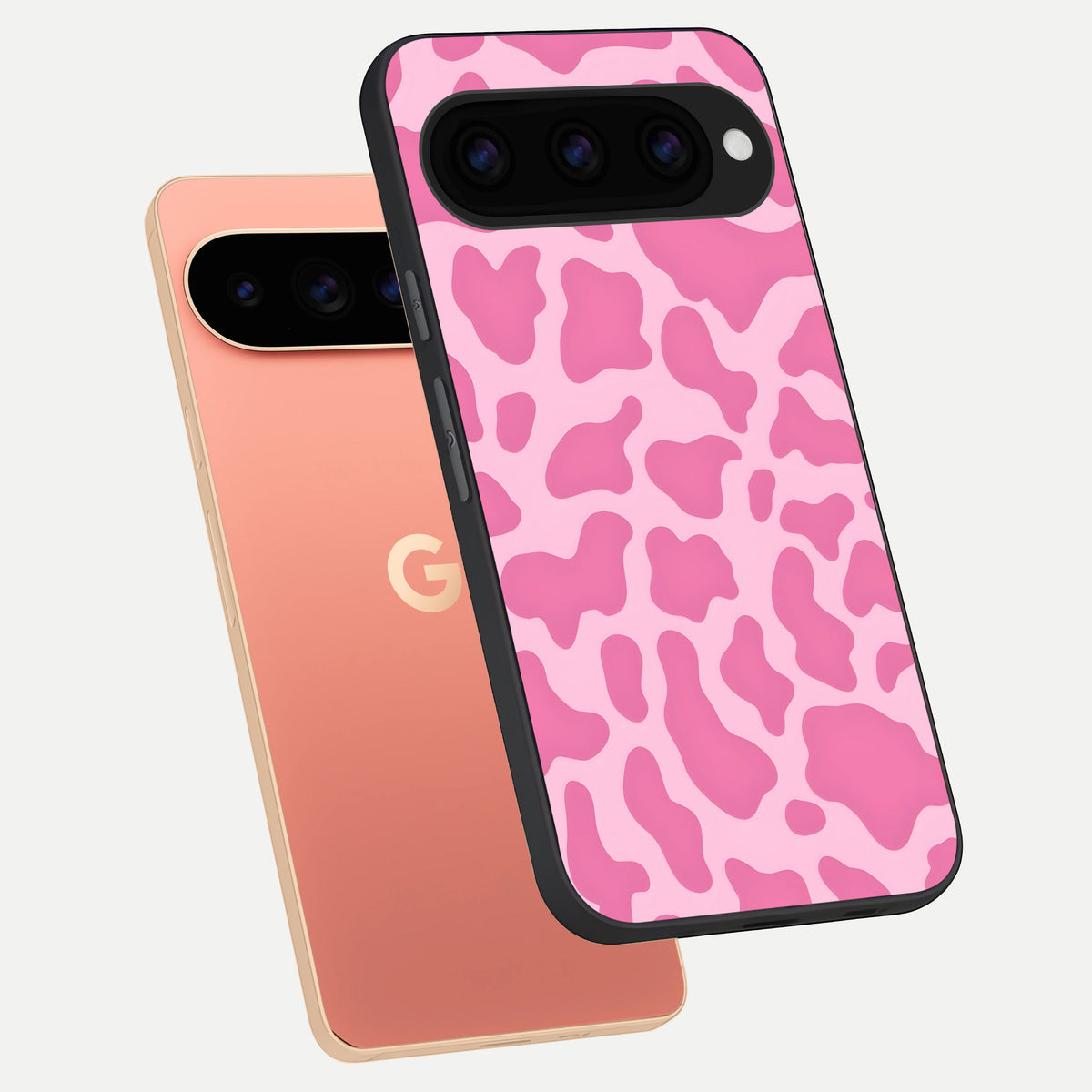  Pinkish Scenery phone case For Google Pixel 11 Pro XL showing premium glass back cover with detailed artwork