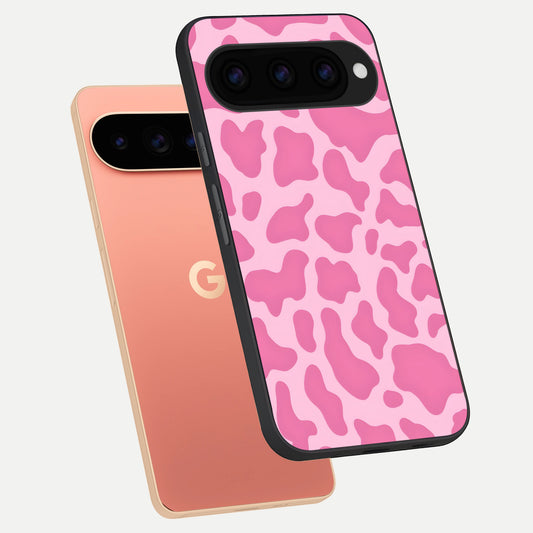  Pinkish Scenery phone case For Google Pixel 11 Pro XL showing premium glass back cover with detailed artwork