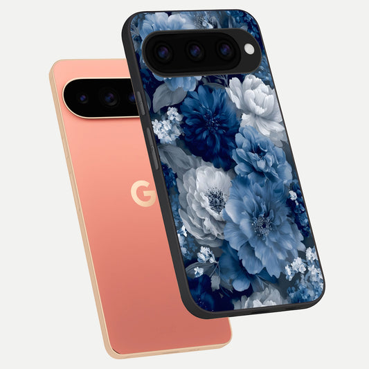 Royal Bloom Garden phone case For Google Pixel 11 Pro XL showing premium glass back cover with detailed artwork