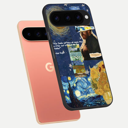  Starry Dream Vision phone case For Google Pixel 11 Pro XL showing premium glass back cover with detailed artwork