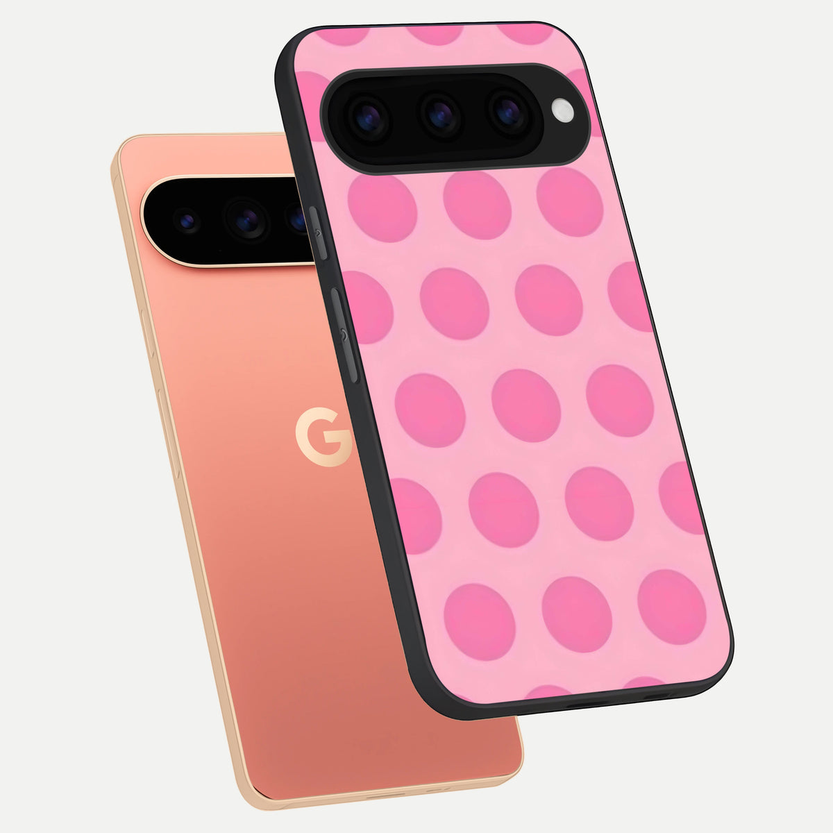  Sweet Dot Dreams phone case For Google Pixel 11 Pro XL showing premium glass back cover with detailed artwork