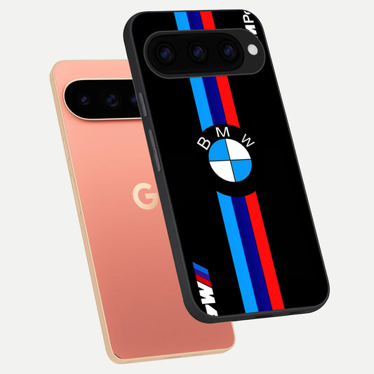  Turbo BMW Beast phone case For Google Pixel 11 Pro XL showing premium glass back cover with detailed artwork