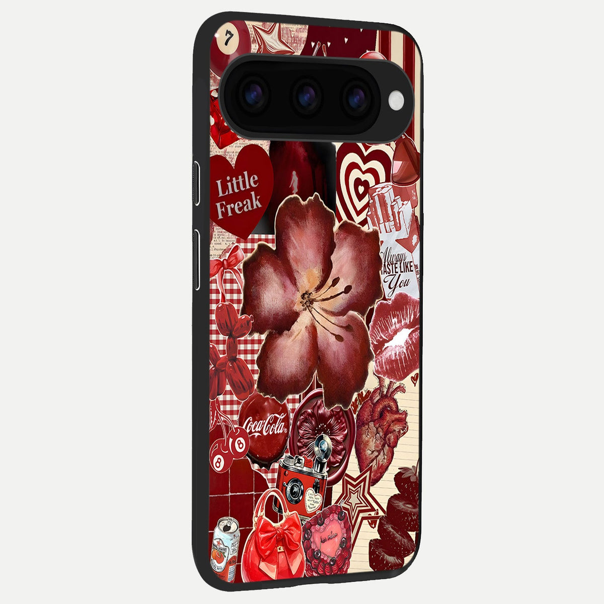  Aesthetic Little Freak back cover For Google Pixel 11 Pro XL slim fit glass case with vibrant aesthetic design