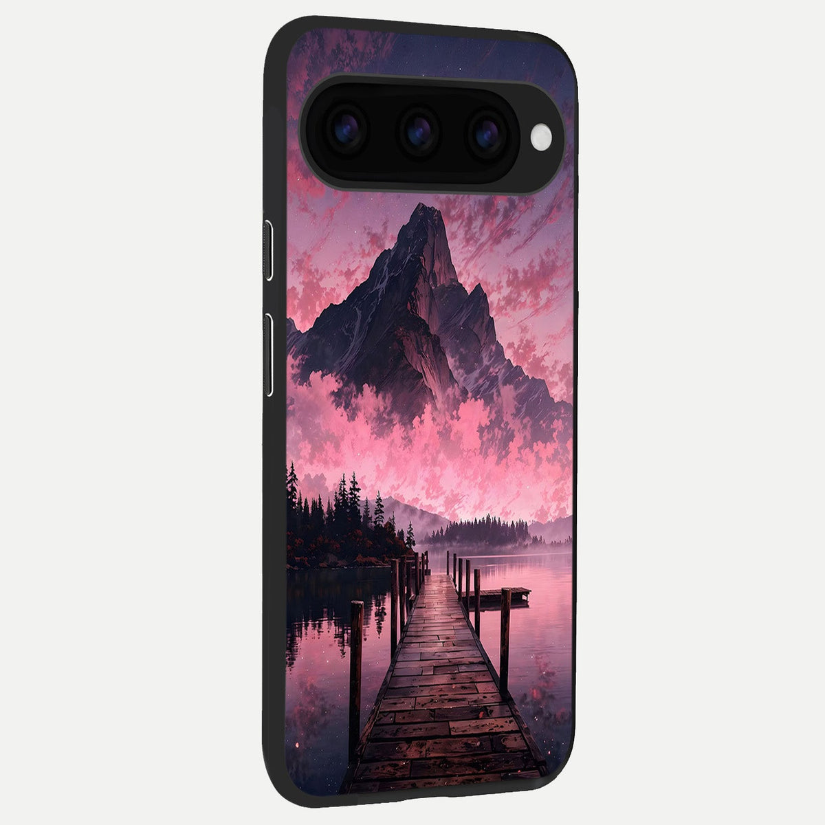  Beautiful Mountain View back cover For Google Pixel 11 Pro XL slim fit glass case with vibrant aesthetic design