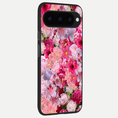  Bloom Crush Fantasy back cover For Google Pixel 11 Pro XL slim fit glass case with vibrant aesthetic design