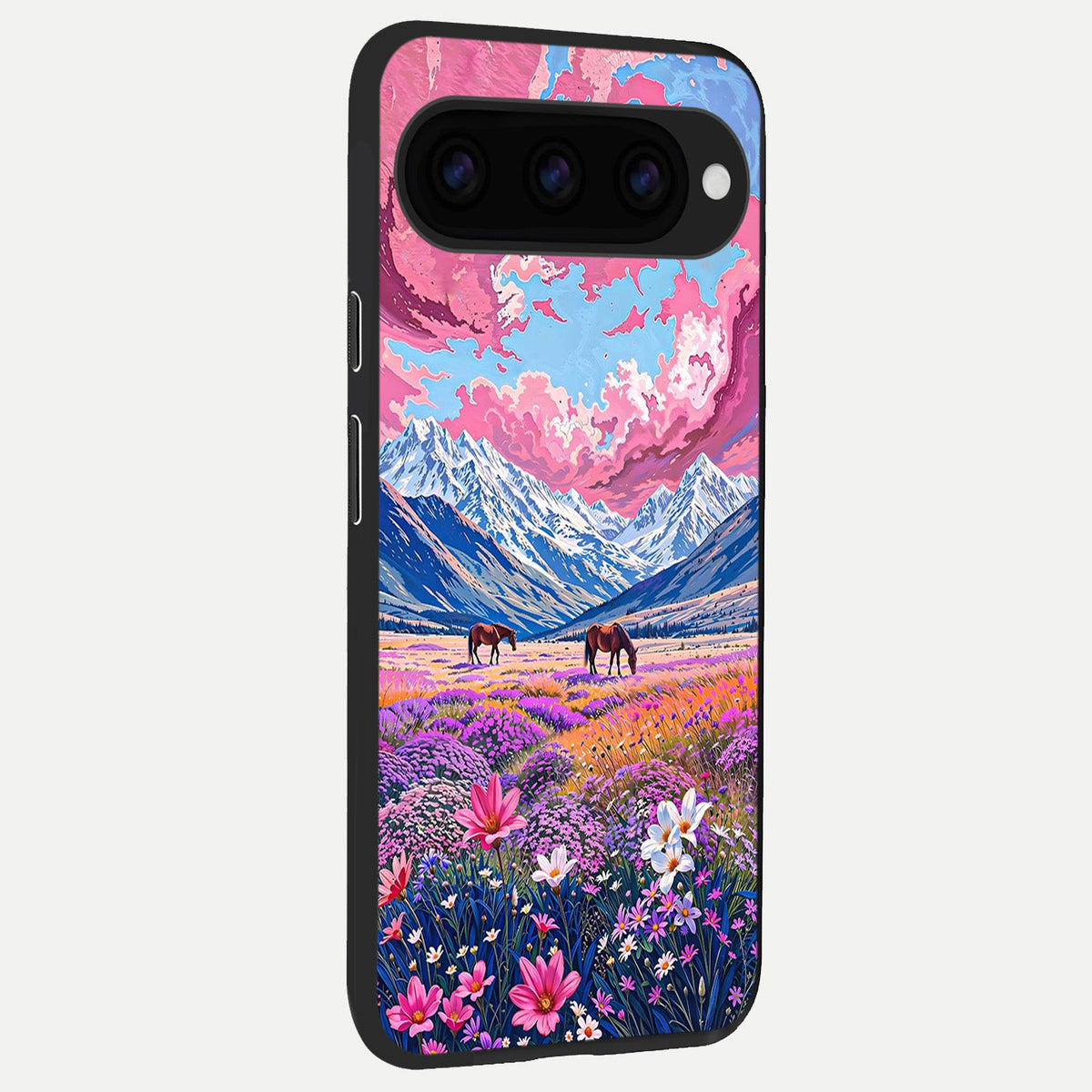  Blossom Valley Dream back cover For Google Pixel 11 Pro XL slim fit glass case with vibrant aesthetic design