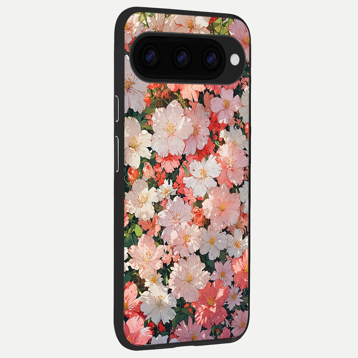  Blush Bloom Field back cover For Google Pixel 11 Pro XL slim fit glass case with vibrant aesthetic design