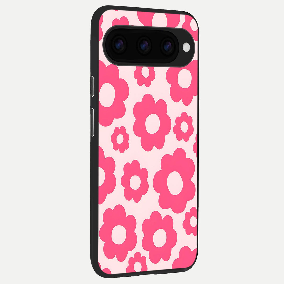  Blush Flower Pop back cover For Google Pixel 11 Pro XL slim fit glass case with vibrant aesthetic design