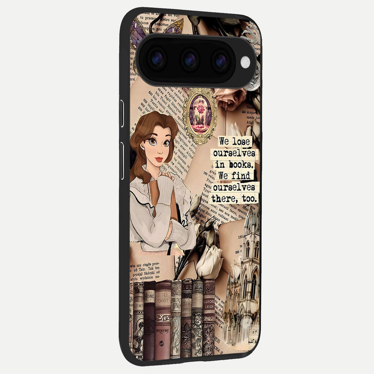  Bookish Dream World back cover For Google Pixel 11 Pro XL slim fit glass case with vibrant aesthetic design