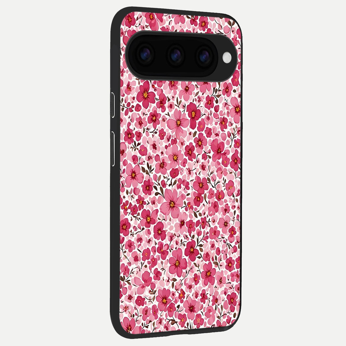  Cherry Blossom Charm back cover For Google Pixel 11 Pro XL slim fit glass case with vibrant aesthetic design