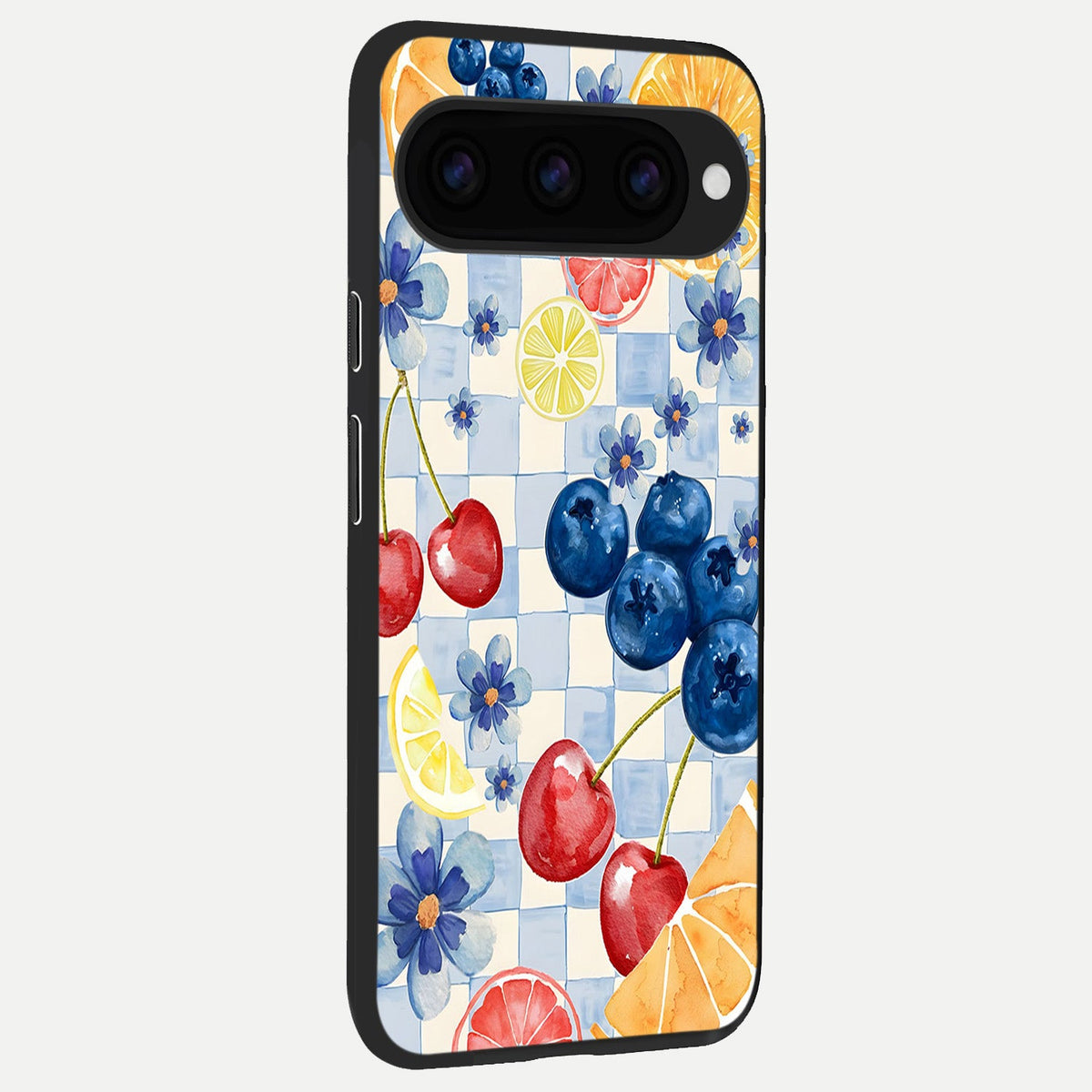  Citrus Bloom Joy back cover For Google Pixel 11 Pro XL slim fit glass case with vibrant aesthetic design