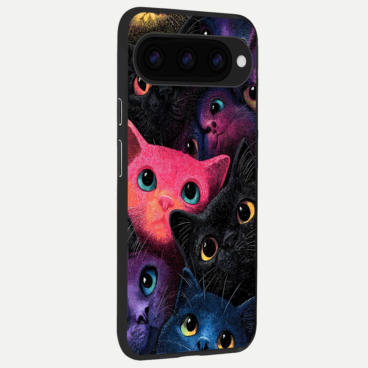  Cosmic Cats Dreams back cover For Google Pixel 11 Pro XL slim fit glass case with vibrant aesthetic design
