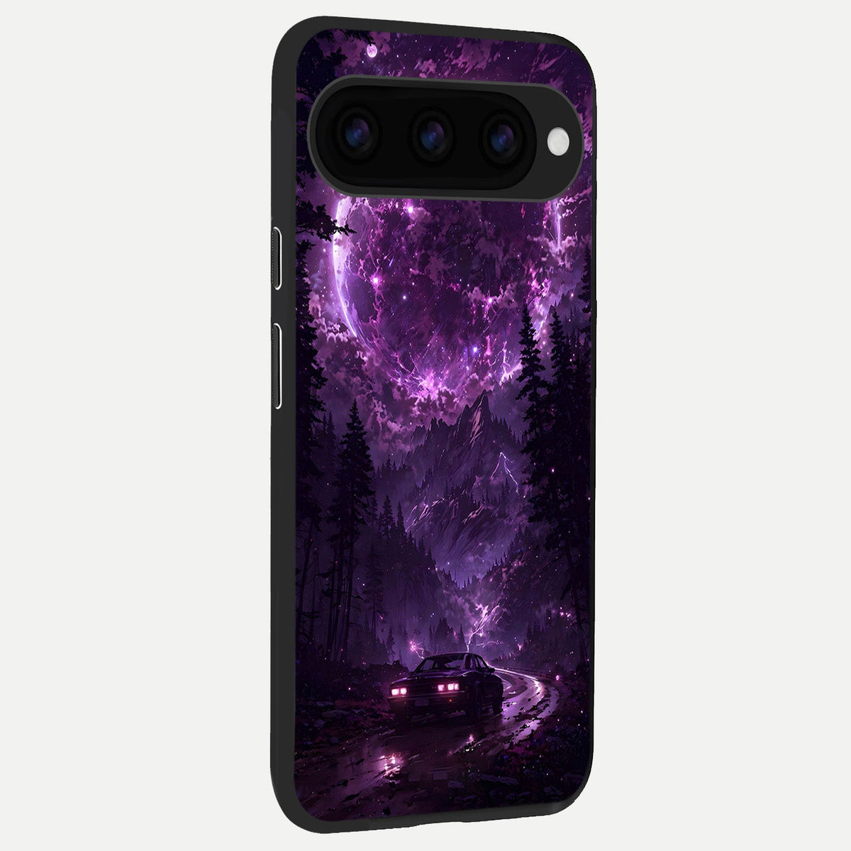  Eternal Cosmic Drive back cover For Google Pixel 11 Pro XL slim fit glass case with vibrant aesthetic design