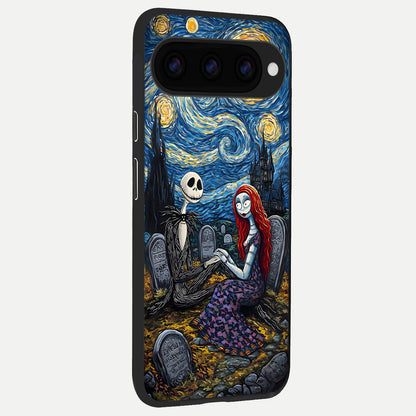  Eternal Night Love back cover For Google Pixel 11 Pro XL slim fit glass case with vibrant aesthetic design