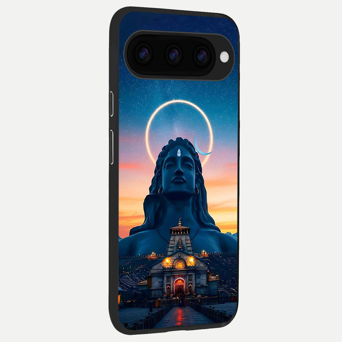  Eternal Shiva Aura back cover For Google Pixel 11 Pro XL slim fit glass case with vibrant aesthetic design