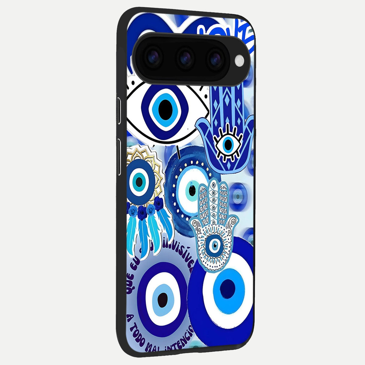  Evil Eyes Dream back cover For Google Pixel 11 Pro XL slim fit glass case with vibrant aesthetic design