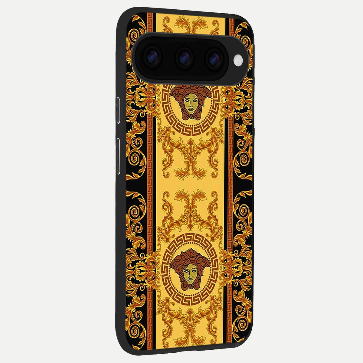  Golden Royal Heritage back cover For Google Pixel 11 Pro XL slim fit glass case with vibrant aesthetic design