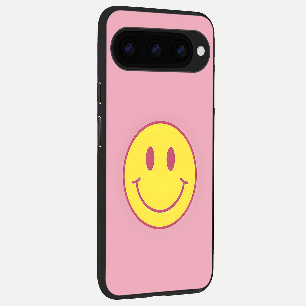  Happy Pink Mood back cover For Google Pixel 11 Pro XL slim fit glass case with vibrant aesthetic design