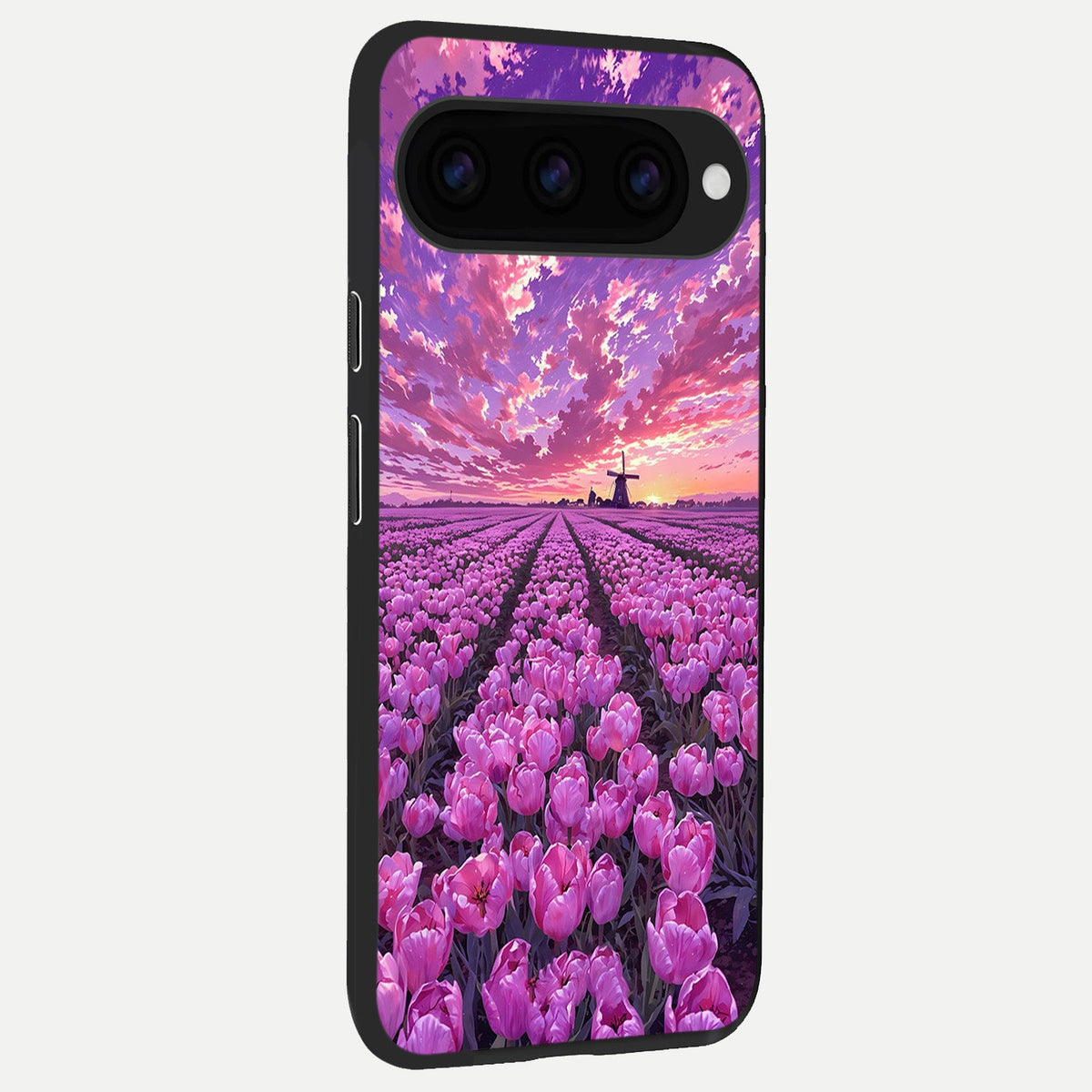  Lavender Dream Skies back cover For Google Pixel 11 Pro XL slim fit glass case with vibrant aesthetic design